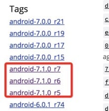 android 7.1 source code